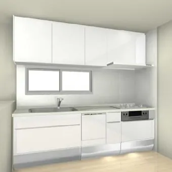 【施工例】時間に追われる母たちへ。掃除ラクラクキッチンなんです