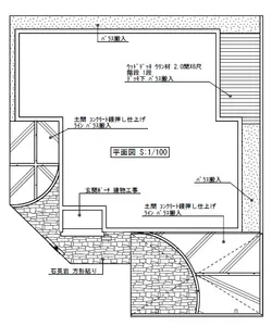 平面図　ポスト施主支給