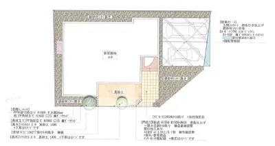 平面図　表札施主支給