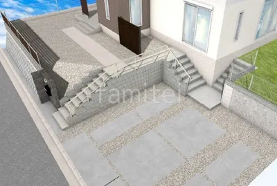 アプローチ 土間コンクリート