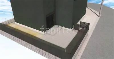 タイルデッキ 目隠しフェンス