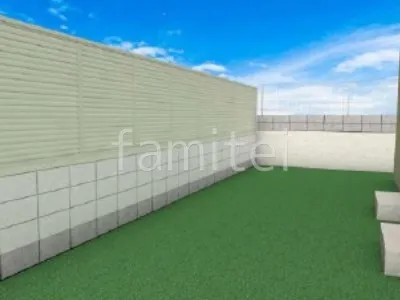 人工芝と目隠しフェンスで快適なお庭リフォーム