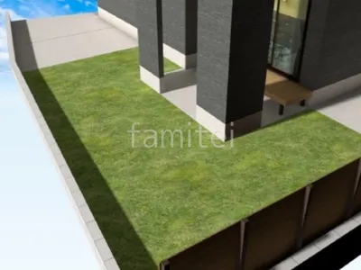 人工芝 土間コンクリート