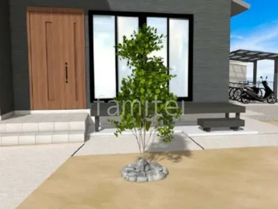 シンボルツリー　ロックガーデン