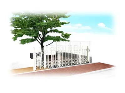 伸縮ゲートで防犯性を高める車庫まわりリフォーム