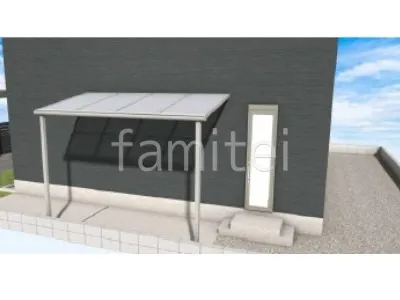 1階用テラス屋根