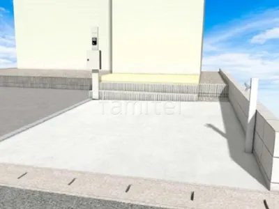 土間コンクリートと機能門柱で利便性を上げた外構リフォーム工事