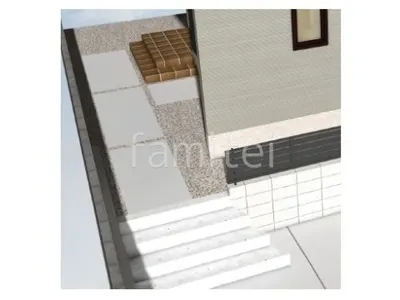 モルタルステップ　土間コンクリート