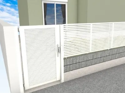 門扉とスロープでバリアフリーな外構リフォーム