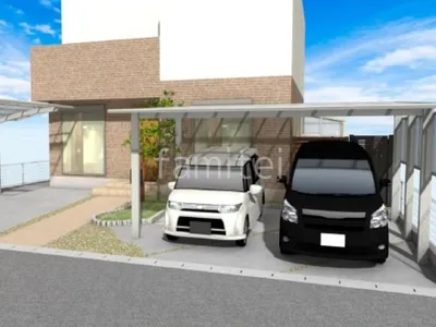 耐久性に優れたタイルと人工芝で外構リフォーム工事