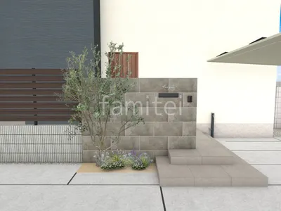 門柱 シンボルツリー