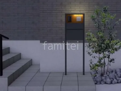 機能門柱　ロックガーデン　シンボルツリー