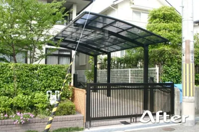 車庫増設　カーポート1台用
