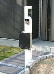 シンプル機能門柱