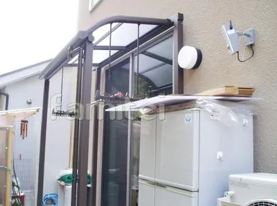 レギュラーテラス屋根1F　洗濯竿掛け