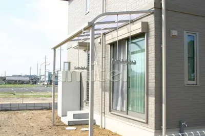 ベランダ物干し　テラス屋根1階用