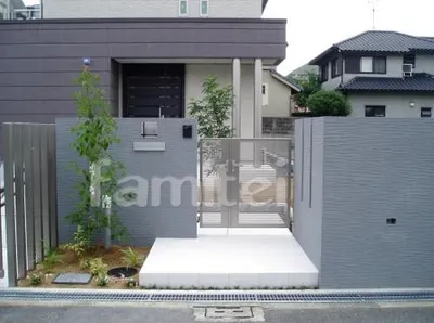 門まわり植栽