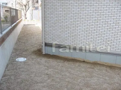 設置前