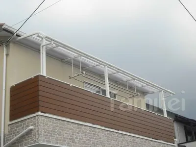ベランダ物干　レギュラーテラス屋根2F