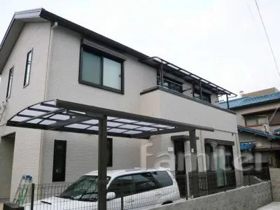 ベランダ屋根　TOEX　サンクテラス(スピーネ)2F