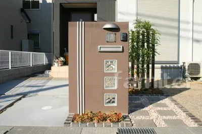 ガラス表札