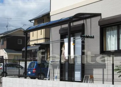 洗濯物干し　レギュラーテラス屋根1F　洗濯物干し