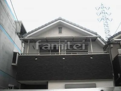 ベランダ屋根 レギュラーテラス2階 物干し