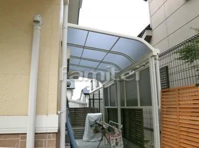 物干し屋根 レギュラーテラス屋根1階 前面パネル