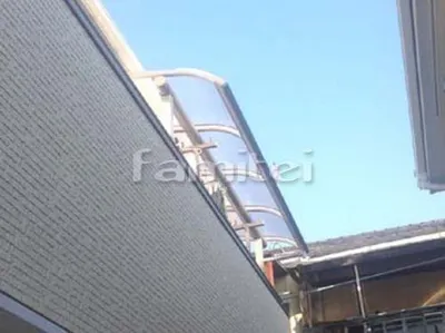 ベランダ屋根 YKKAP ヴェクターテラス屋根(ベクター) 2階用 R型アール屋根