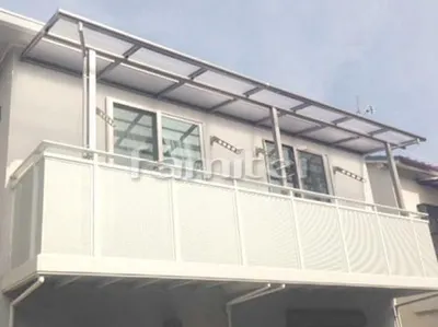 ベランダ屋根 フラットテラス屋根 2階用 F型