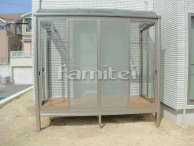 ガーデンルーム レギュラーサンルーム R型アール屋根 網戸