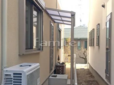 勝手口屋根 フラットテラス屋根 1階用 F型