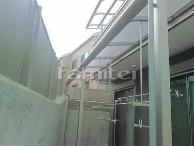  洗濯干し屋根 YKKAP ヴェクターテラス屋根(ベクター) 1階用 R型アール屋根 物干し
