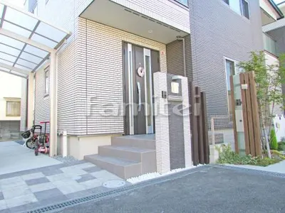新築シンプル オープン外構
