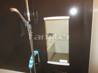 シャワーフックスライドバー スリムミラー