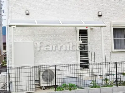雨除け屋根 LIXILリクシル スピーネ 1階用 R型アール屋根 積雪50cm対応 物干し