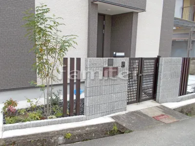 リフォームベーシック セミクローズ外構