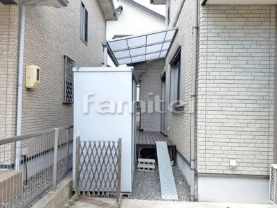 雨除け屋根 LIXILリクシル スピーネ 1階用 F型フラット屋根