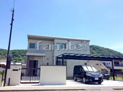 新築ナチュラル セミクローズ外構