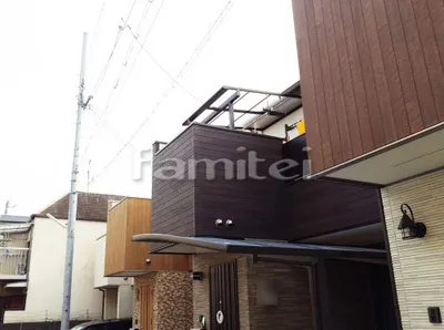 ベランダ屋根 三協アルミ レボリューAテラス屋根 2階用 F型フラット屋根 物干し