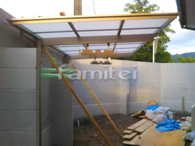 洗濯干し屋根 LIXILリクシル 独立式フーゴF 1階用 F型フラット屋根 物干し