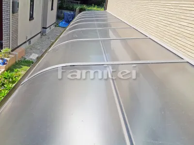 既存テラス 屋根復旧 修理