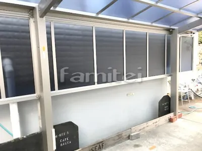 目隠しパネル(側面 サイド)1段 YKKAP レイナポートグラン用