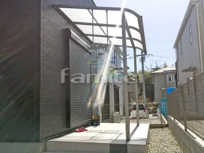 洗濯物干し屋根 LIXILリクシル スピーネ 1階用 R型アール屋根 物干し