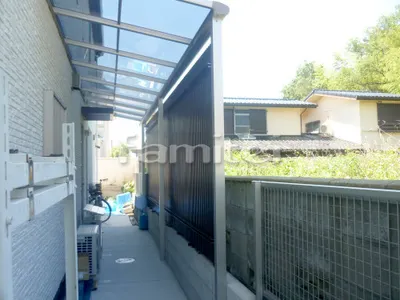 雨除け屋根 フラットテラス屋根 1階用 F型