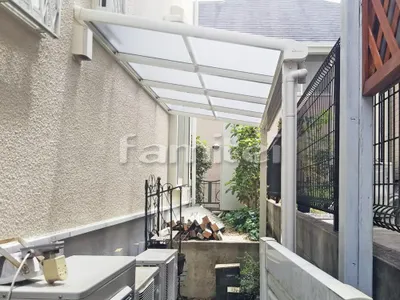 雨除け屋根 フラットテラス屋根 1階用 F型
