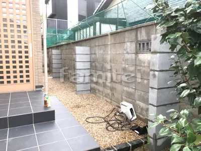 ブロック塀 控え壁