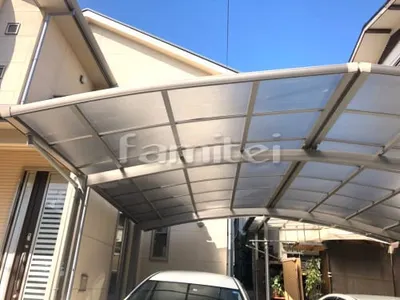 カーポート屋根貼り
