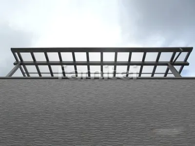 ベランダ屋根 LIXILリクシル パワーアルファ 積雪30cm対応 F型フラット屋根