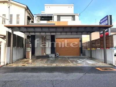 カーポート LIXILリクシル 木製調アーキデュオ プレミアム 横3台用(ワイド トリプル) F型フラット屋根